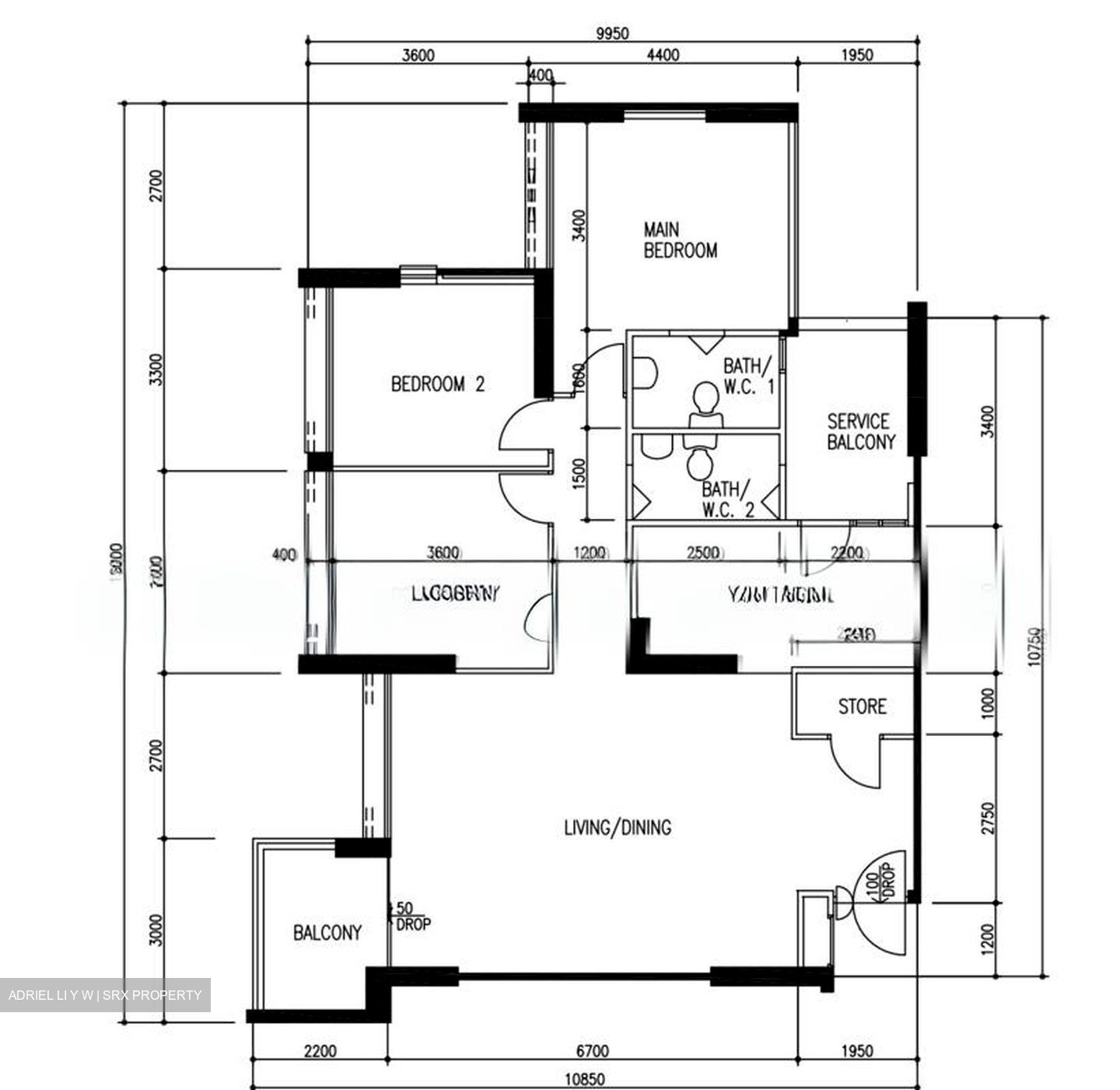Blk 284 Toh Guan View (Jurong East), HDB 5 Rooms #601186651